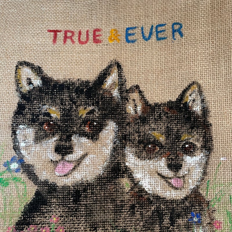 うちの子ジュートバッグ A6サイズ | TRUE&EVER