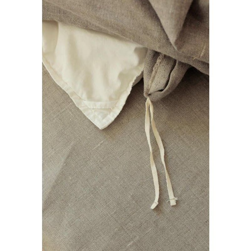 fog linen work）リネンコンフォーターケースダブル ナチュラル