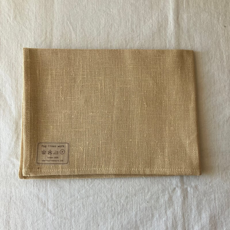 fog linen work リネンキッチンクロス 厚地 カナリ | AKI interior