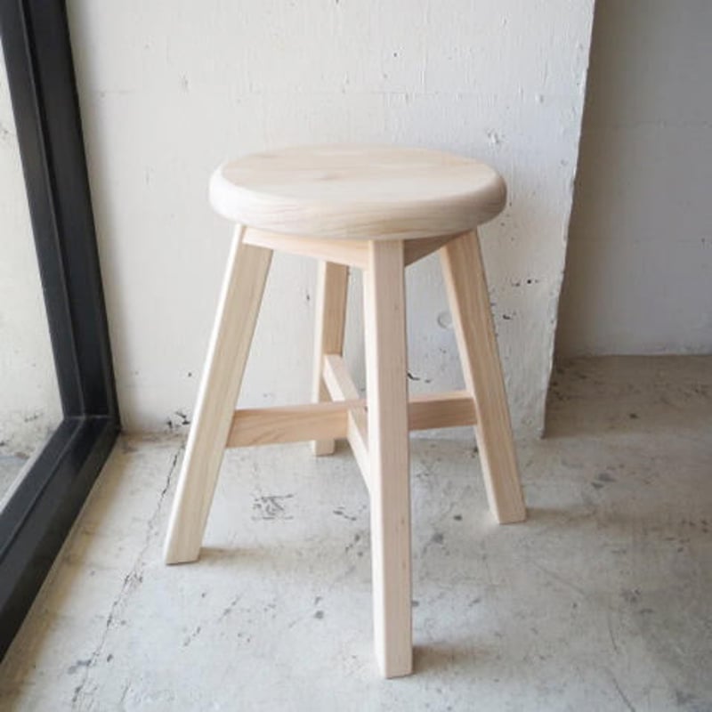 SUGIKOUJOU / SHOKUDOU CHAIR 杉工場 / 食堂椅子 丸 | AKI