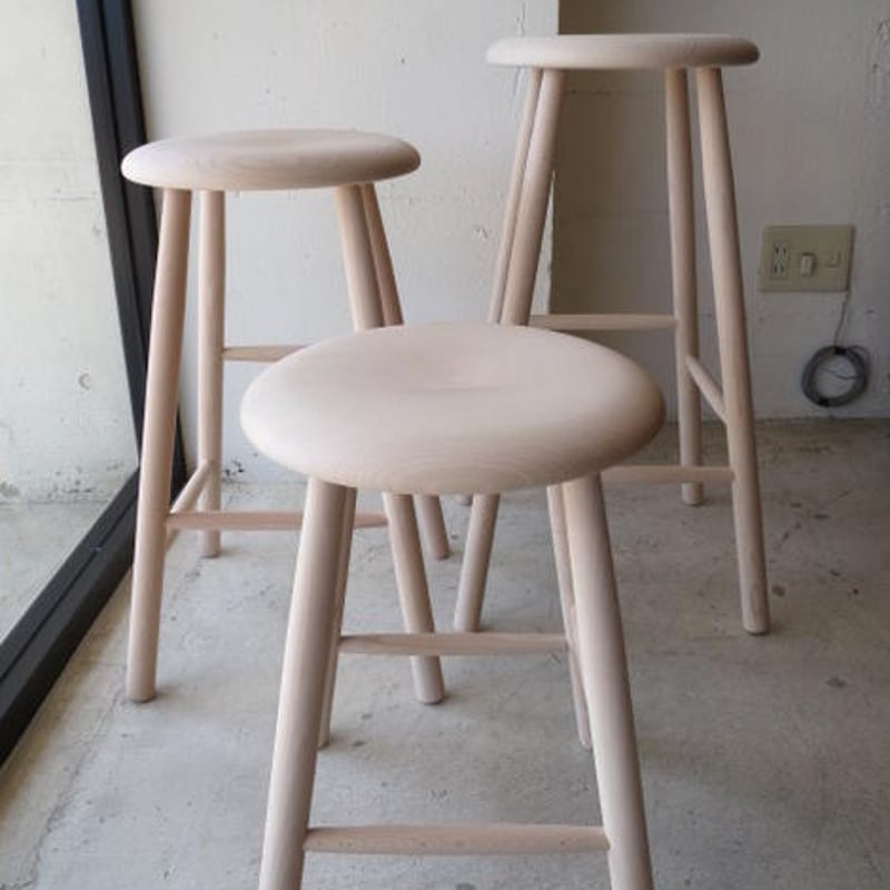 NORDIC STOOL by Traevarefabrikken / Natural Lar