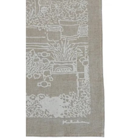 undyed+/アンダイドプラス　脇阪克二さんキッチンクロス  「garden」
