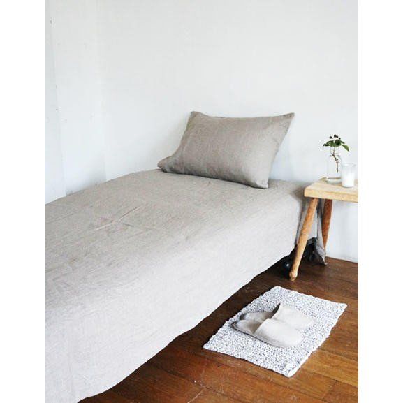 fog linen work リネンフラットシーツ　シングル fog linen work｜リネン フラットシーツ シングル - fog linen
