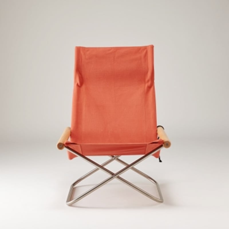 NYCHAIR X /ニーチェア エックス / 座布:レンガ 肘かけ:ナチュラル NYCHAIR X /ニーチェア エックス / 座布:レンガ 肘かけ:ナチュラル
