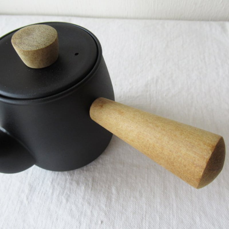 MIYACO / 宮崎製作所 ミヤコ 茶き 急須 小 くろいろ 【ステンレス急須