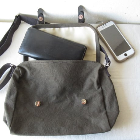 BAGWORKS / POSTMAN2-MINI　　バッグワークス / ポストマン２　ミニ/ 色：オリーブ