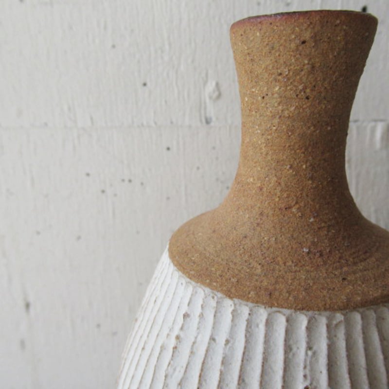 備前焼作家・大谷敬二郎作　浅切広口花器/大作 備前焼作家・大谷敬二郎作 浅切広口花器/大作 備前焼作家・大谷敬二郎作 浅