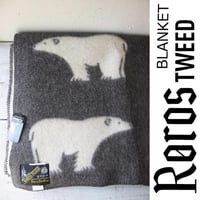 ROROS TWEEDS ロロスツイード　ブランケット　ブルー 楽天市場】送料無料！ROROS TWEED / ロロス ツイード ブランケット