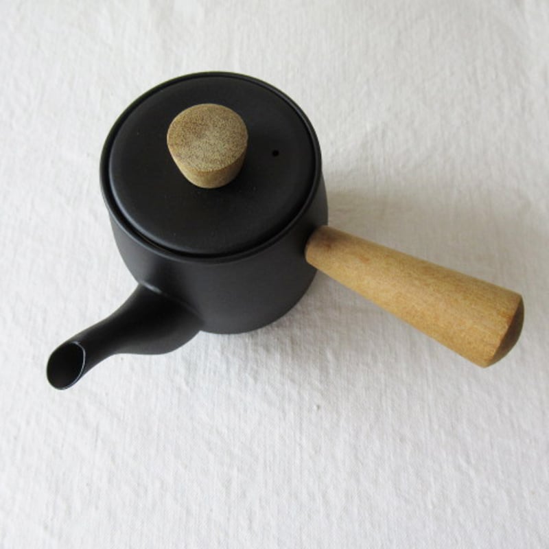 MIYACO / 宮崎製作所 ミヤコ 茶き 急須 小 くろいろ 【ステンレス急須