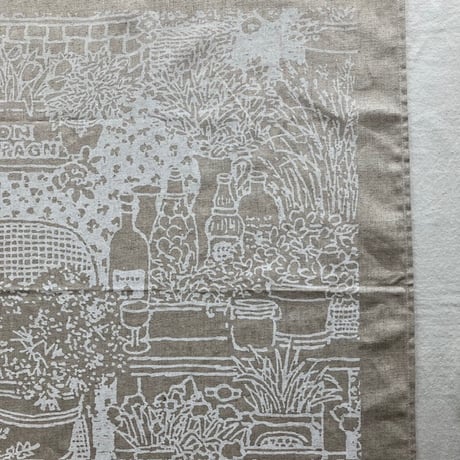 undyed+/アンダイドプラス　脇阪克二さんキッチンクロス  「garden」