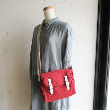 BAGWORKS / POSTMAN2-MINI/ RED バッグワークス / ポストマン２　ミニ/ 色：レッド
