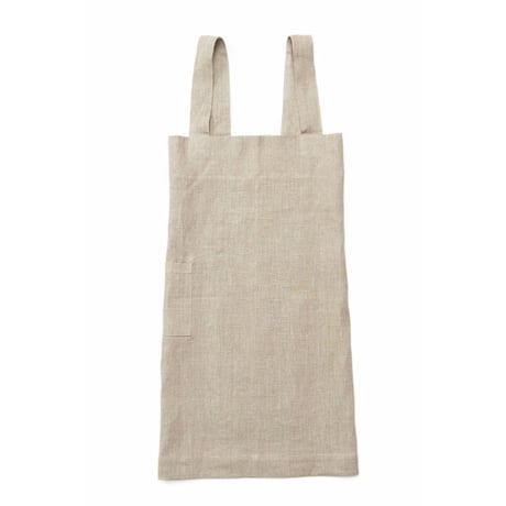 fog linen work/フォグリネンワーク　リネン スクエアクロスエプロン 　ナチュラル