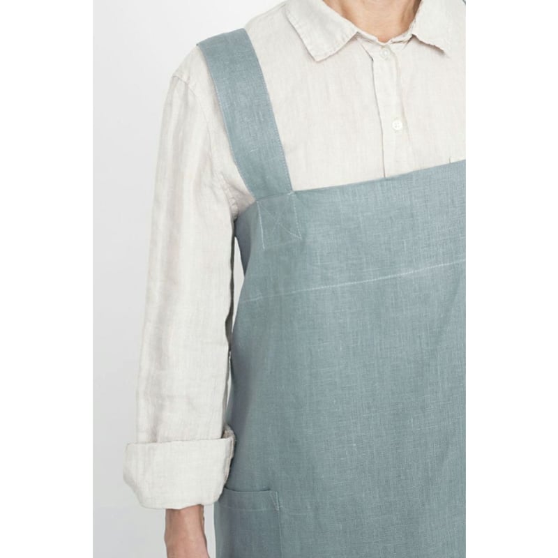 fog linen work/フォグリネンワーク リネン スクエアクロスエプロン