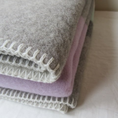 ROROS TWEED / ロロス ツイード ブランケット MIKKEL GRAY / ミッケ