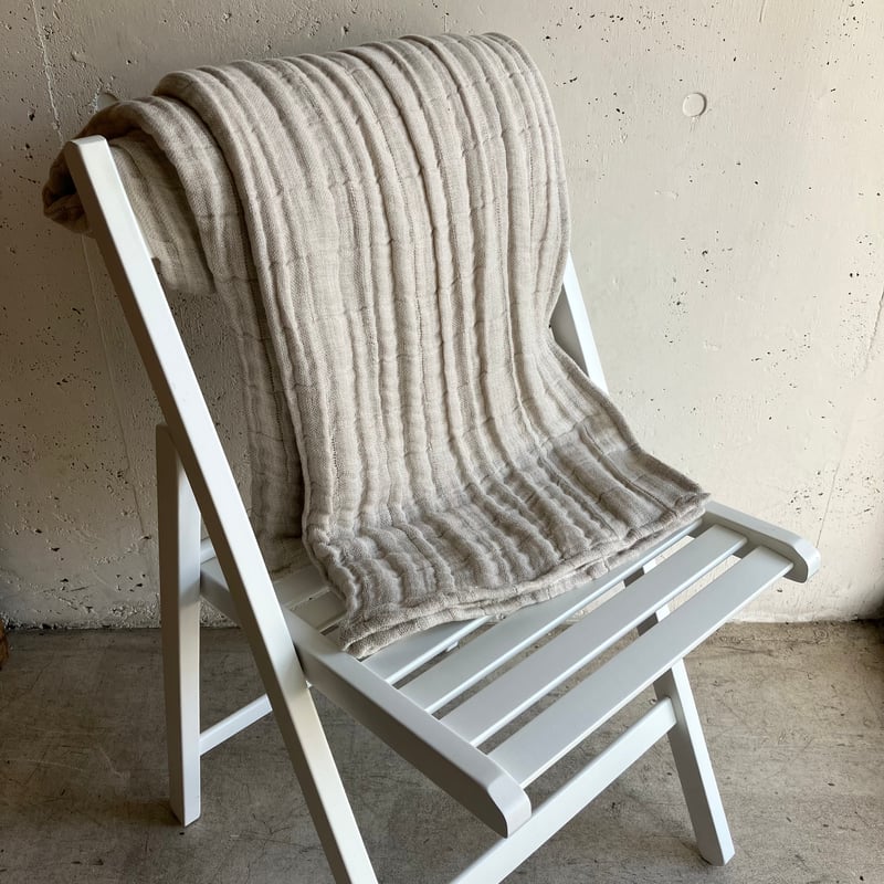 heart ハート コットンリネンの無添加ガーゼケット | AKI interior space