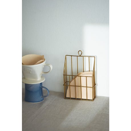 ブラスコーヒーフィルターフォルダー　fog linen work