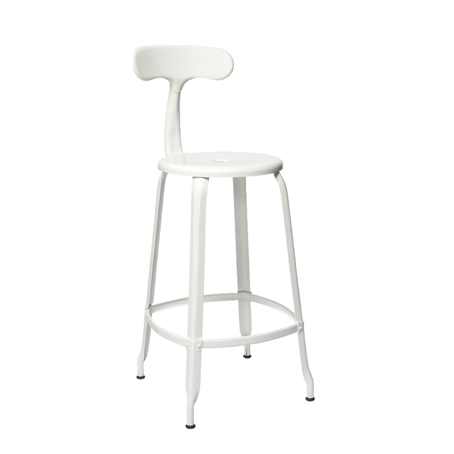 ニコルチェア/NICOLLE Chairl/H45/スチール/無塗装/フランス ニコルチェア/NICOLLE Chairl/H45/スチール/無塗装/フランス