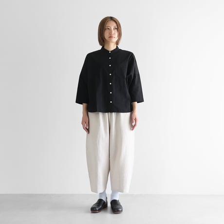 HUIS.ハウス オールドレピア天日干しラミーリネンバルーンパンツ（エクリュ）【ユニセックス】506-TC10-43ECR