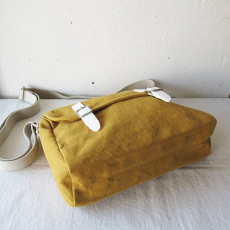 BAGWORKS / POSTMAN2-MINI　　バッグワークス / ポストマン２　ミニ/ 色：マスタード