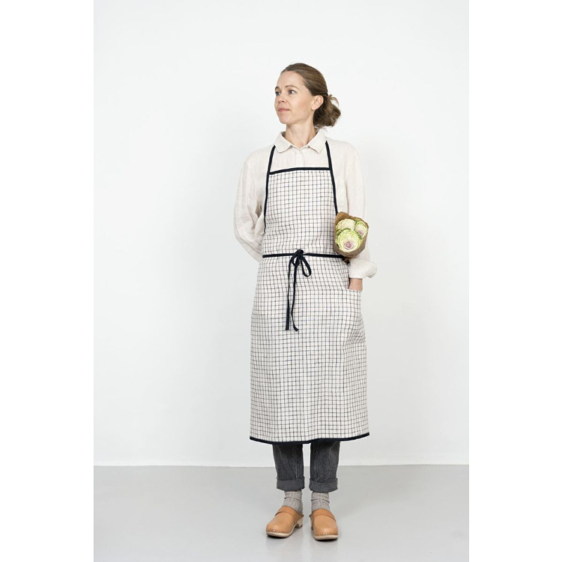 fog linen work/フォグリネンワーク リネンパイピングエプロン fog linen work/フォグリネンワーク リネンパイピングエプロン