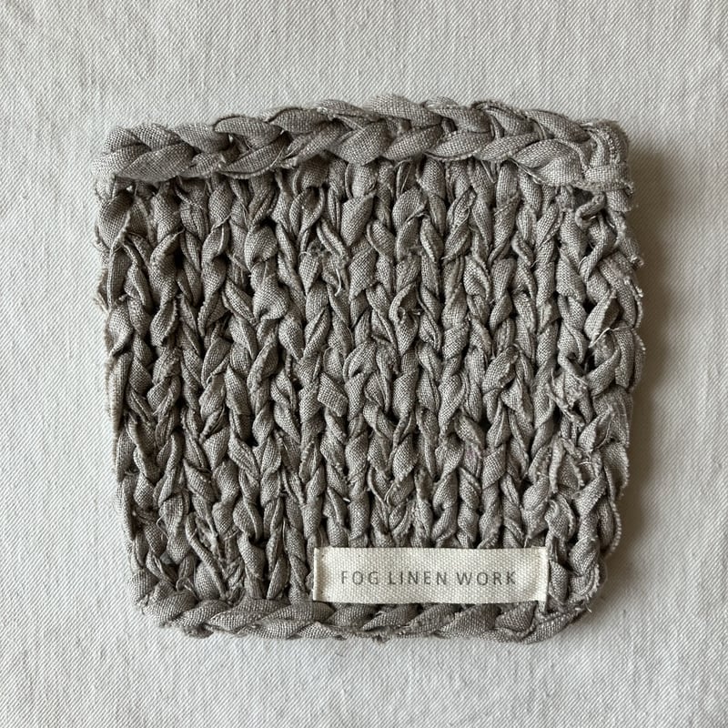 fog linen work リネンテープニットマット | AKI interior space