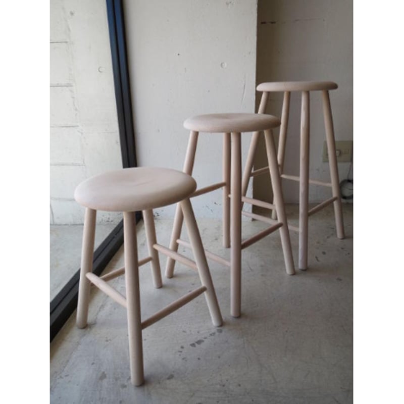 NORDIC STOOL by Traevarefabrikken / Natural Lar