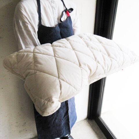 SaFoサフォ ウォッシャブルそば枕 サイズ：ラージ | AKI interior space
