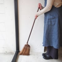 高田耕造商店 シュロのやさしいほうき焼檜（やきひのき）　長柄　　日本製　国産品