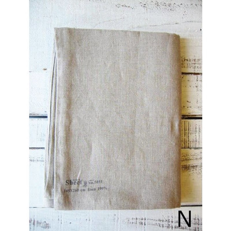 fog linen work リネンフラットシーツ　シングル リネン フラットシーツ シングル ナチュラル | fog linen work