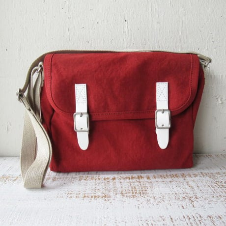BAGWORKS / POSTMAN2-MINI/ RED バッグワークス / ポストマン２　ミニ/ 色：レッド
