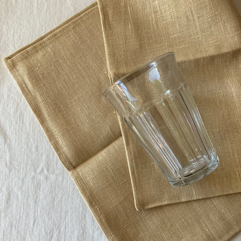 fog linen work リネンキッチンクロス 厚地 カナリ | AKI interior
