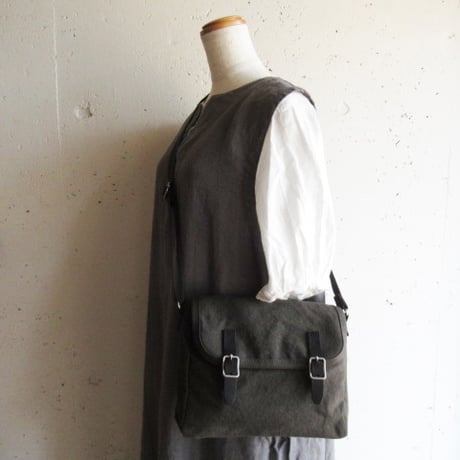 BAGWORKS / POSTMAN2-MINI　　バッグワークス / ポストマン２　ミニ/ 色：オリーブ