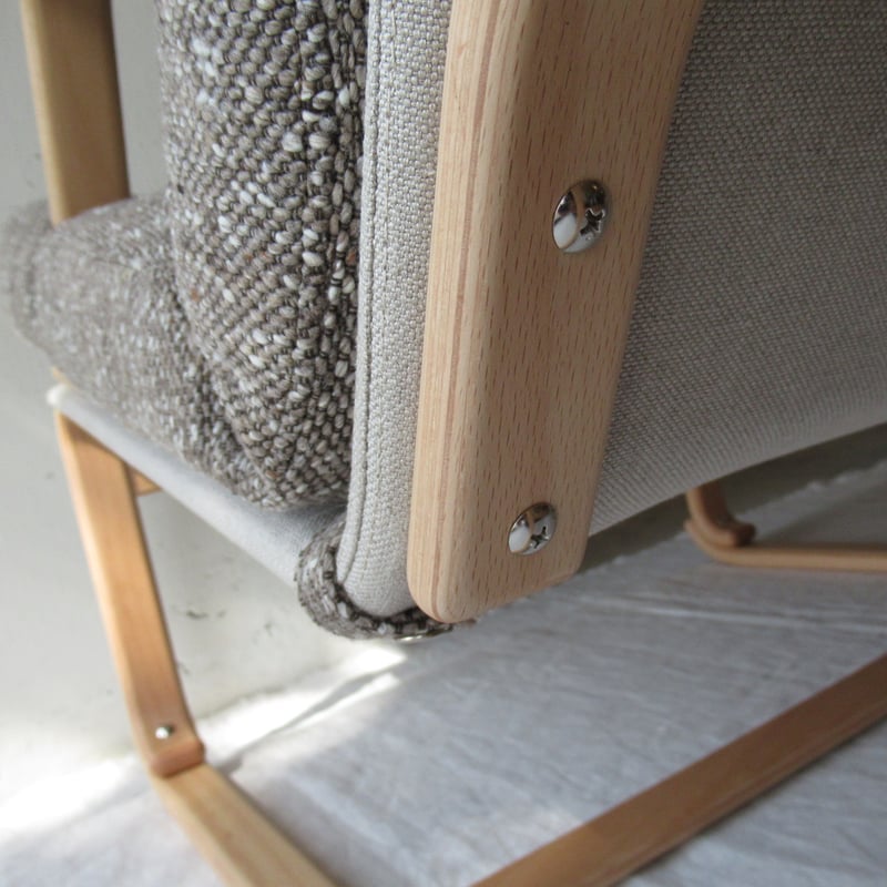 店頭受注品 M-0551WB-NT イージーチェア（Lowタイプ） 張地