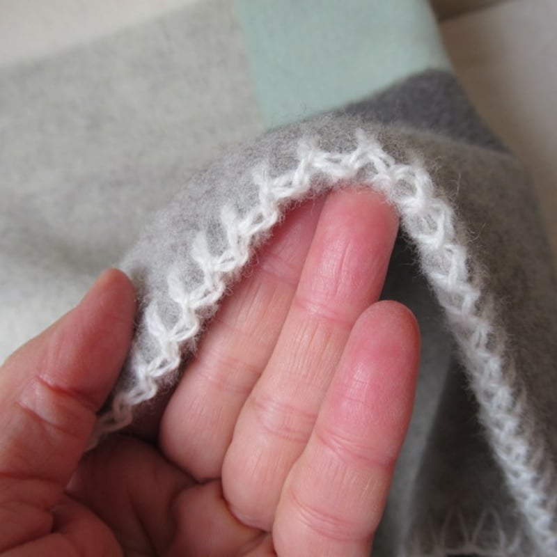 ROROS TWEED / ロロス ツイード ブランケット MIKKEL GRAY / ミッケ