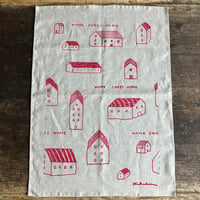 undyed+/アンダイドプラス　脇阪克二さんキッチンクロス 「home sweet home」
