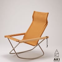 NYCHAIR X ottoman/ニーチェア エックス オットマン/ 座布：キャメル 木