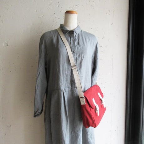 BAGWORKS / POSTMAN2-MINI/ RED バッグワークス / ポストマン２　ミニ/ 色：レッド