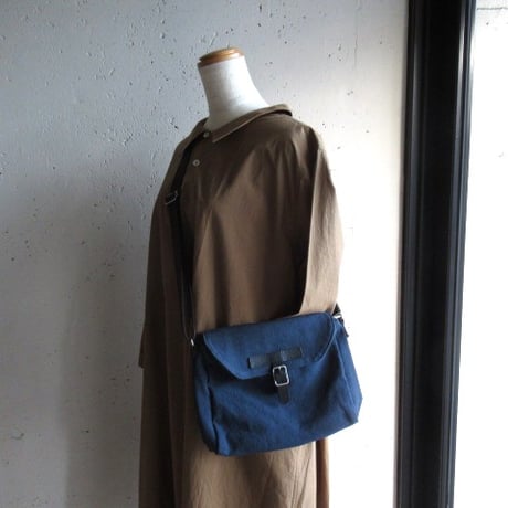 限定色　BAGWORKS / POSTMAN・MINI・MISSING PIECE / 214-濃紺  バッグワークス / ポストマン・ミニ・ミッシング・ピース / 色番214-濃紺
