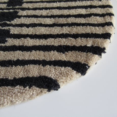 pell wool chair pad / ペル　ウール　チェア　パッド　柄：chauduh/チャーダハ　品番：PEL-WCP-CA   a.depeche / ア デペシュ　ペルウールチェアパッド