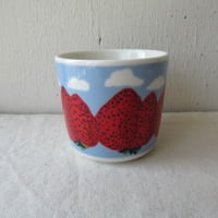 marimekko cup / OIVA MANSIKKA VUORET マリメッコ 　マンシッカヴォレット/ カップ（取手なし）ラテマグ単品