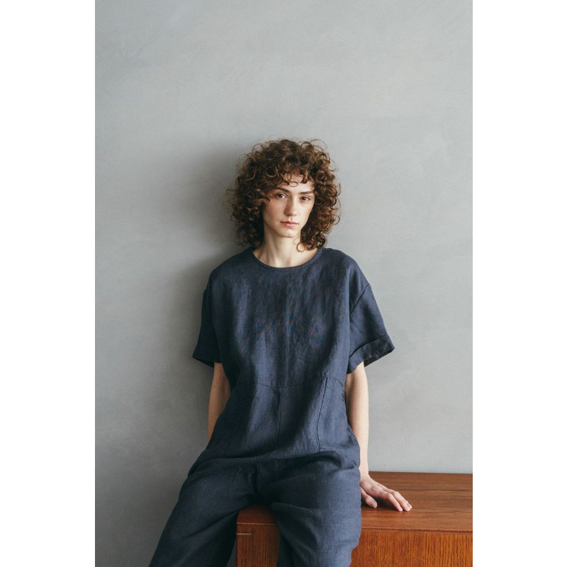 fog linen work ルミ ジャンプスーツ マカダム LWA800-983 |