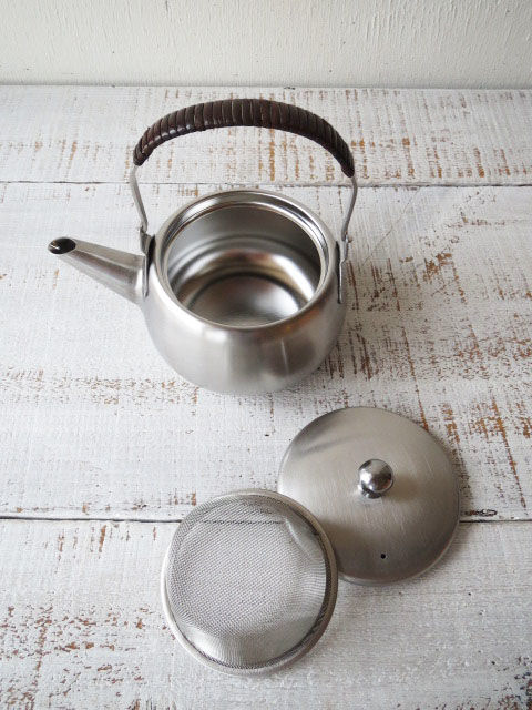 ブランシェアソシエ　ステンレス急須、わか様陶芸急須 ブランシェアソシエ ステンレス急須 | AKI interior space