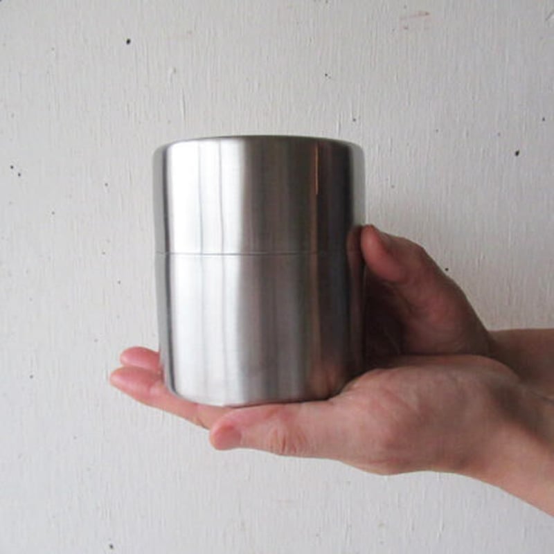 ブランシェ アソシエ ステンレス 茶筒 350cc 太 A33071 | AKI