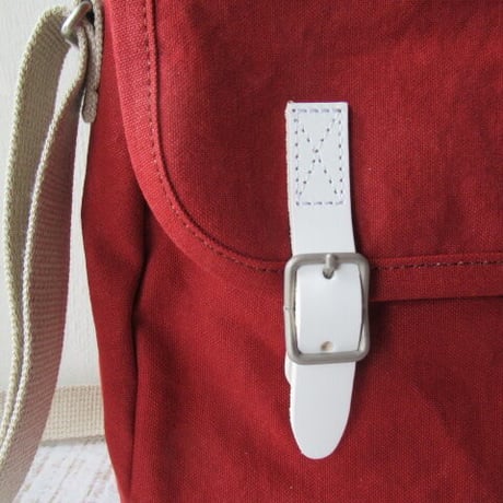 BAGWORKS / POSTMAN2-MINI/ RED バッグワークス / ポストマン２　ミニ/ 色：レッド