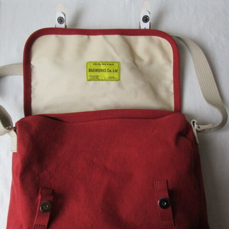 BAGWORKS / POSTMAN2/ RED バッグワークス / ポストマン2/ 色：レ