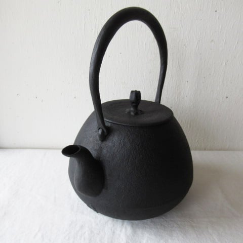 釜定 鉄瓶 / 秋の実 肌 南部鉄器 | AKI interior space