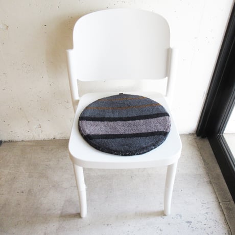 pell wool chair pad / ペル　ウール　チェア　パッド　柄：soluh/ソーラハ　品番：PEL-WCP-SO   a.depeche / ア デペシュ　ペルウールチェアパッド