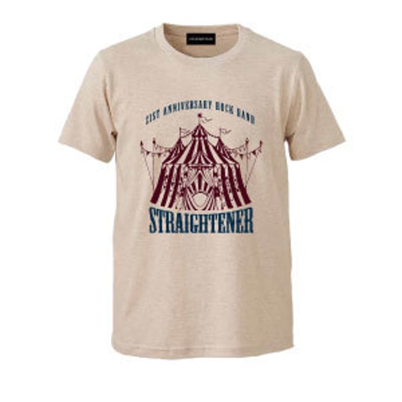 CIRCUS Tee Beige | STRAIGHTENER ONLINE SHOP