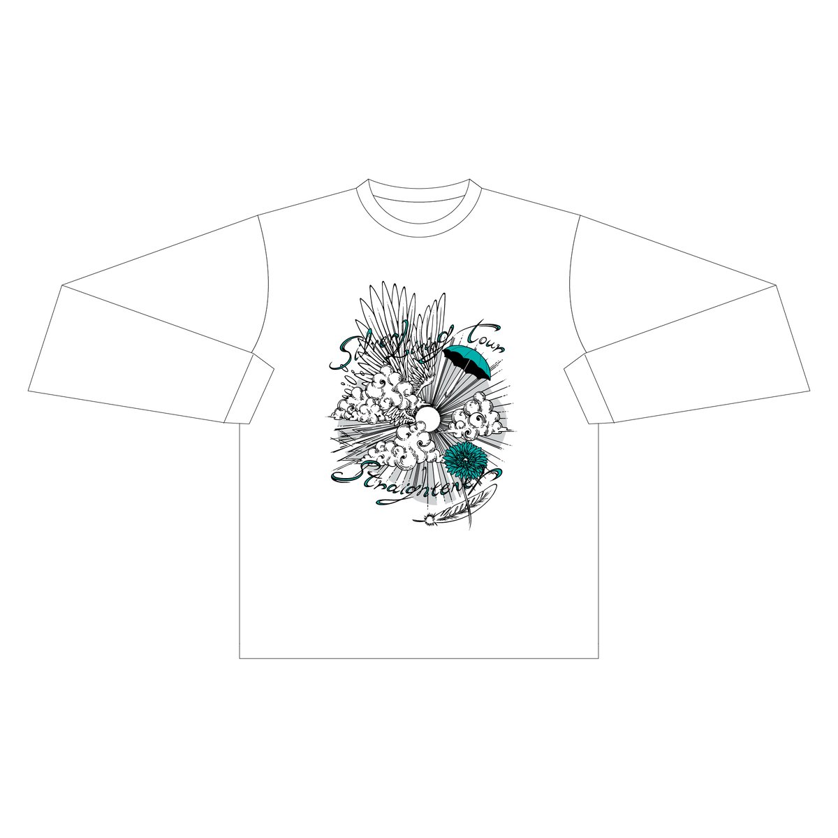 Silver Lining Tour 2024 Long Sleeve Tee （WHITE）