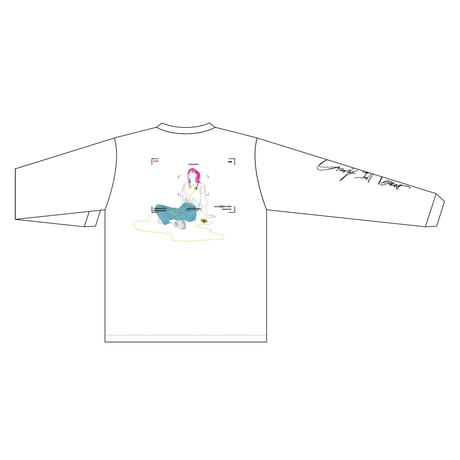 Crank In TOUR Long Sleeve Tee WHITE